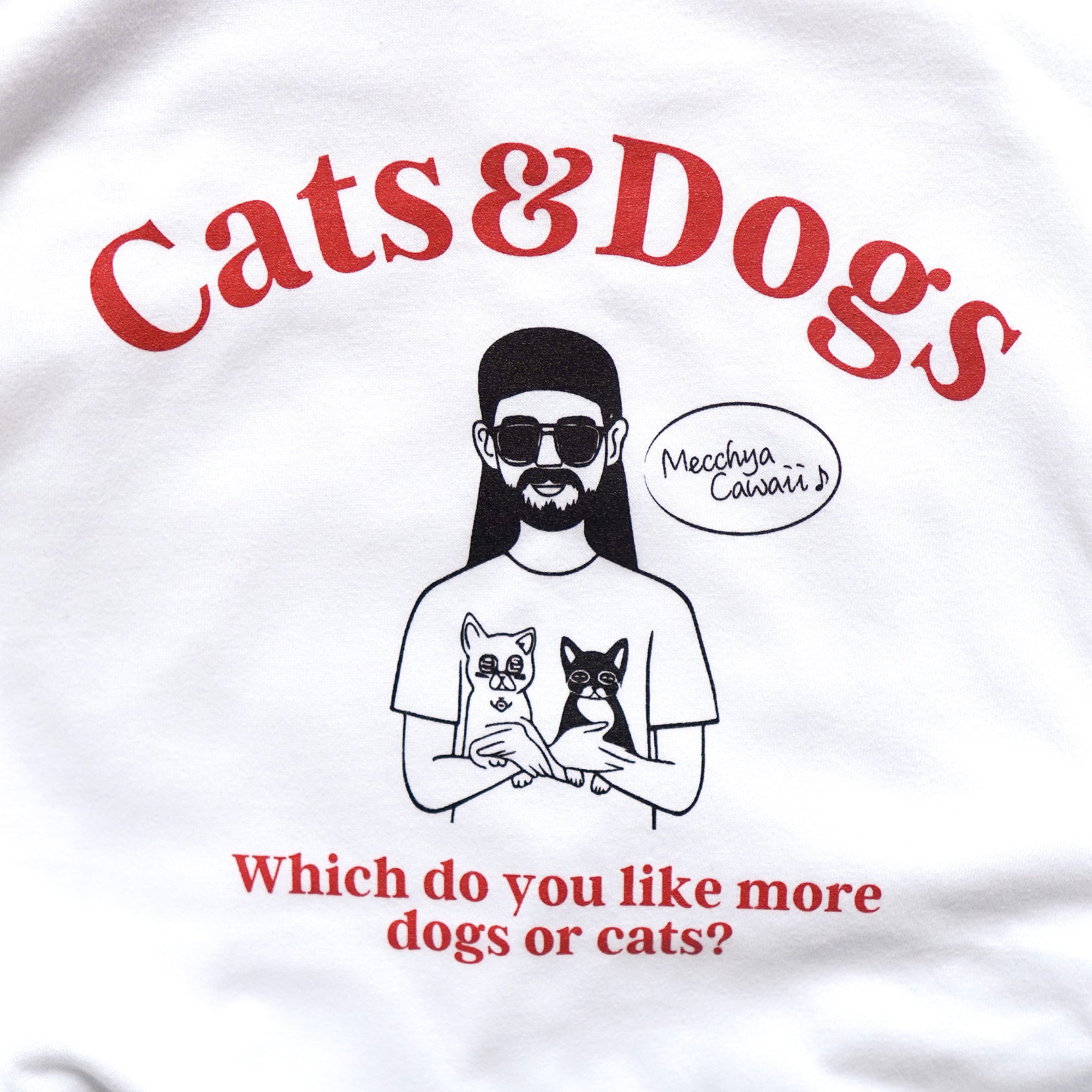 Mecchya cawaii Long Sleeve T-shirt【4/6まで先行｜6月発送】